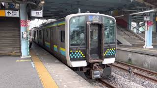 E131系0番台マリR03編成君津発車