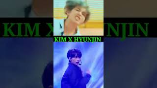 KIM X HYUNJIN 😍😍#kpop #straykids #bts #kimtaehyung #hyunjin