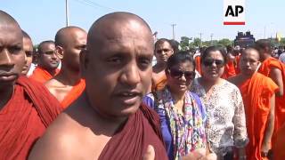 Clashes as Sri Lankans protest China port deal