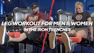 Leg Workout for Men & Women | IN THE IRON TRENCHES
