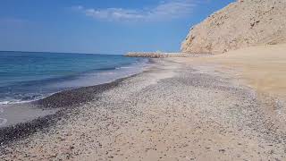 The Ghumdha beach Musandam Sultanate of Oman شاطئ  الغمضاء في مسندم مع المهندس سالم البرواني