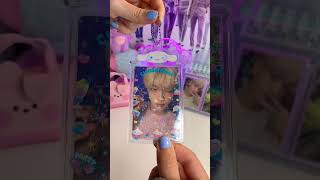 new holographic sleeves \u0026 photocard holders! 💕 #soobin #yeonjun #txt #txtmoa #tomorrow_x_together