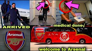 DONE DEAL✓ Medical Done✔️ Arsenal confirmed 🔥 Arsenal complete first signing today 💯☑️