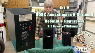 DIY BOSE Subwoofer Repurpose / Rebuild