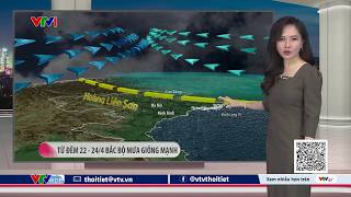 Dự báo thời tiết dài hạn từ ngày 20 đến ngày 26/04/2026 | VTVWDB