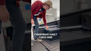 Have you wondered what the Cybertruck Vault Cargo Bins are like and if they fit under the Cybertent?