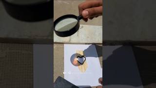 How to do Magnifying glass experiment | How to burn match stick by sunlight | science project | DIY