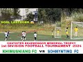 JOP SOHMYNTING FC ||3-1|| KHIMUSNIANG FC|1st DIVISION FOOTBALL TOURNAMENT-2024 WJDSA JOWAI.