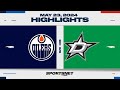 Nhl Game 1 Highlights | Oilers Vs. Stars - May 23, 2024