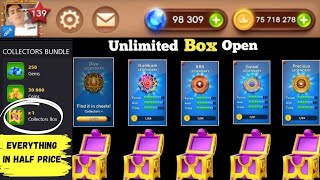 Carrom Pool All legendary strikers unlock | Collector Box Chest Unboxing |Carrom Pool Webshop Offer