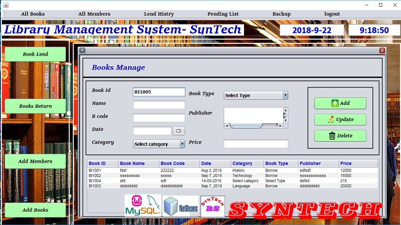 Library Management System Project In Java With Source Code Jamesdance
