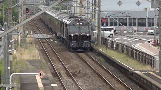 長崎本線　牛津駅　1泊2日コースのななつ星in九州とトレインハンターズ九州 2019/06/01