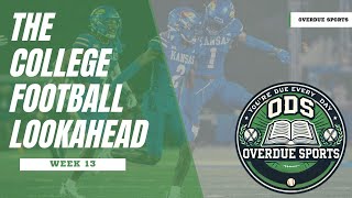 College Football Lookahead Week 13