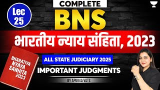 Complete BNS 2023 with Important Judgments | Bharatiya Nyaya Sanhita | Apurva Vats