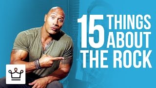 15 Things You Didn’t Know About Dwayne The Rock Johnson