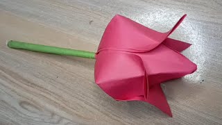 DIY || How to make Paper  Lotus Flower | कागज से कमल का फूल कैसे बनाते हैं | कमल का फूल कैसे बनाएं।