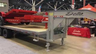 Delta Trailers Trade Show booth