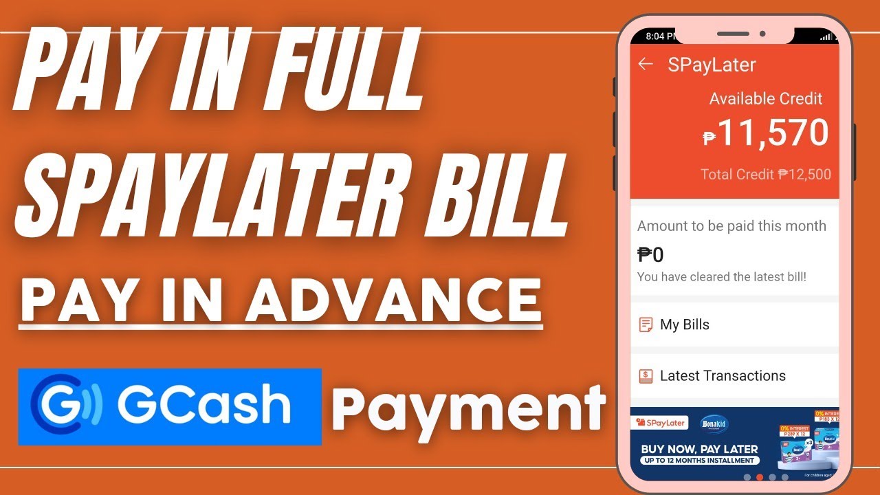 HOW TO PAY IN FULL SPAYLATER IN SHOPEE | Pay In Advance #shopee # ...