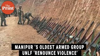 Manipur ’s oldest armed group UNLF ‘renounce violence’ and join the mainstream’