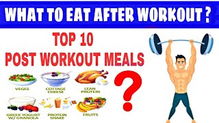 What To Eat After Gym | 10 - Best Post Workout Food