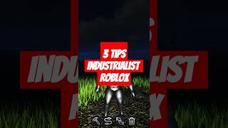 3 Tips Industrialist Roblox #roblox  #fyp  #tips #Industrialist #tutorial #pollution  #money