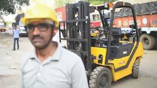 KION in India: our customer Videocon uses Voltas trucks