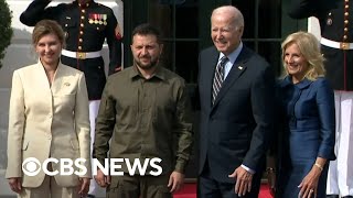 Zelenskyy arrives at White House for meeting with Biden