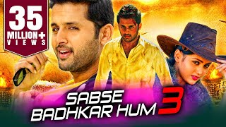 Sabse Badhkar Hum 3 - South Hindi Dubbed Romantic Full Movie | Nithin, Mishti, Nassar
