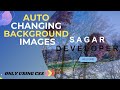 AUTO CHANGING BACKGROUND IMAGE USING HTML AND CSS || SOURCE CODE