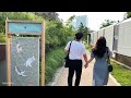 4k walking on gyeongui line book street 경의선 책거리 걷기