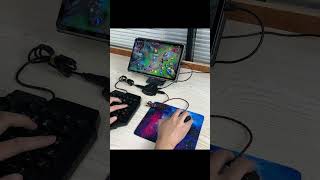 Play League Of Legends mobile With Gamwing Lingzha2 Pro Keyboard mouse Converter-3