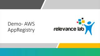 RLCatalyst SmartView - Build on AWS AppRegistry - Solution built on ServiceNow