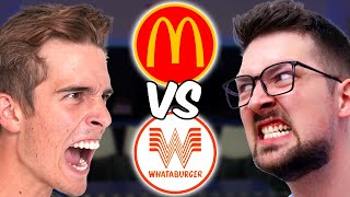 McDonalds vs Whataburger | Food Fight!