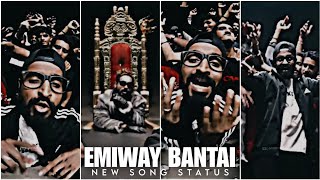 Emiway Bantai : King Of Indian Hip Hop | Emiway Bantai Rap Song Status | 4k FullScreen  #Shorts
