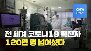 미국 코로나19 확진자 30만 명…유럽 각국 봉쇄조치 연장 / KBS뉴스(News)