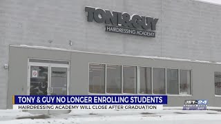 Toni \u0026 Guy Hairdressing Academy to close after final class graduates