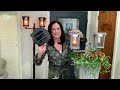 Garden Reflections 2-Head Solar Lamp Post with Planter & Stake on QVC