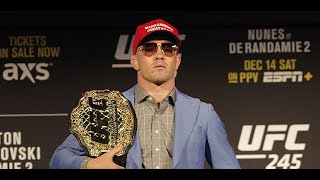 Colby Covington: 'Everybody knows this is my second title defense' (UFC 245)