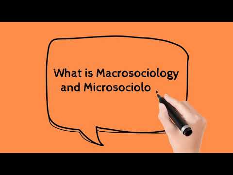 What is an example of Microsociology?