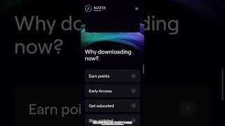 Download the Natix app and earn passive income while you drive