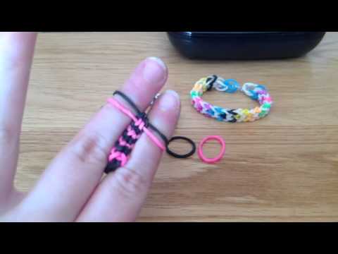 How To:Inverted Fishtail Loom With Fingers How To:Inverted Fishtail Loom With Fingers