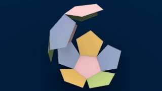 Make 3D Solid Shapes - Dodecahedron / Додекаедр / Додекаэдр