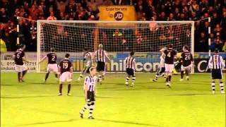 St Mirren 0 Hearts FC 2   Scottish Cup QTR Final Replay 2012