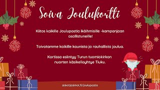 Soiva Joulukortti 2024