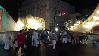 川之江秋祭り　金生地区　練り合い　2023.10.14