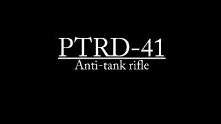 PTRD 41 Anti Tank Rifle