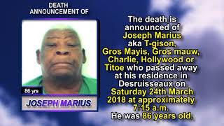 Joseph Marius short
