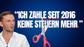 Steuerfrei leben: So zahlst Du 0% Steuern! Interview Sergio von Facchin