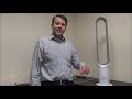 dyson am07 cooling fan review and demonstration