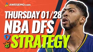 NBA DFS PICKS: DRAFTKINGS & FANDUEL DAILY FANTASY BASKETBALL STRATEGY | THURSDAY 1/28/21